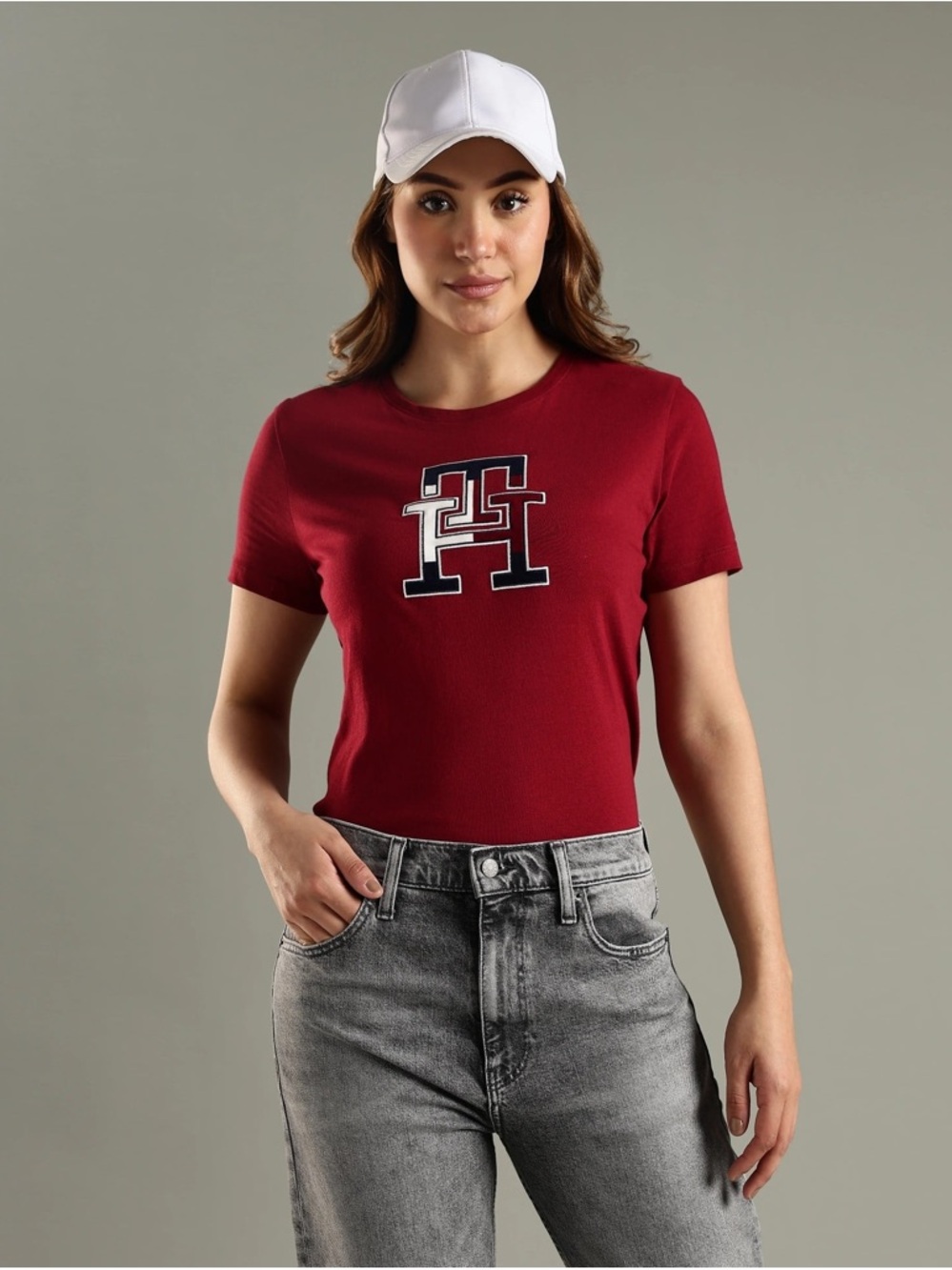 Tommy Hilfiger Embroidered Varsity Tshirt